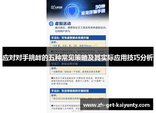 应对对手挑衅的五种常见策略及其实际应用技巧分析